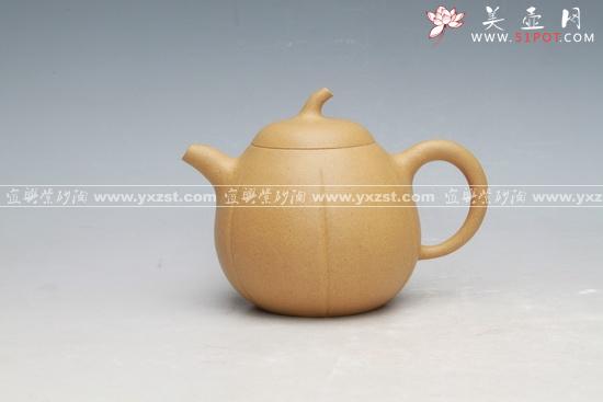 紫砂壶图片：茄瓜壶 - 美壶网