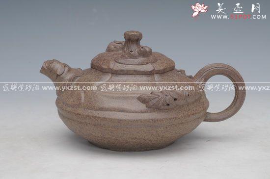 紫砂壶图片：风卷葵 - 美壶网