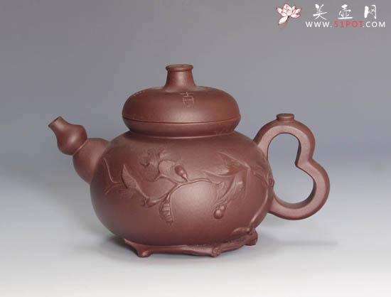 紫砂壶图片：葫芦 - 美壶网