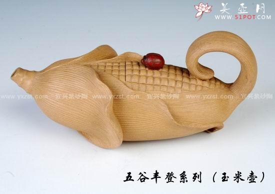 紫砂壶图片：玉米壶 - 美壶网