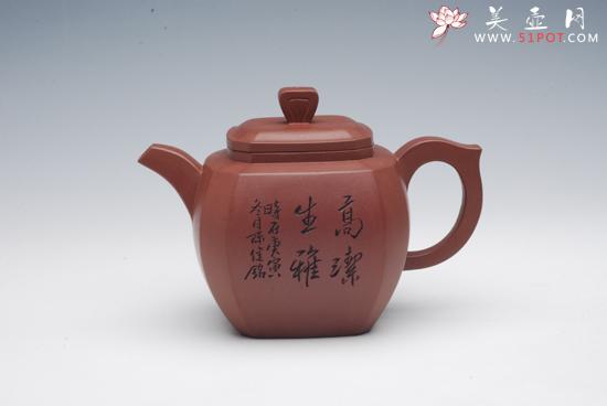 紫砂壶图片：四方切角 - 美壶网