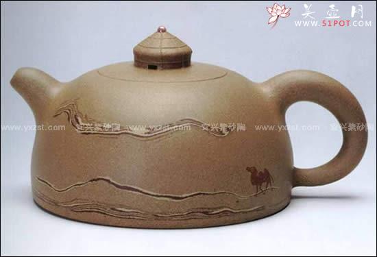 紫砂壶图片：沙漠之舟壶 - 美壶网