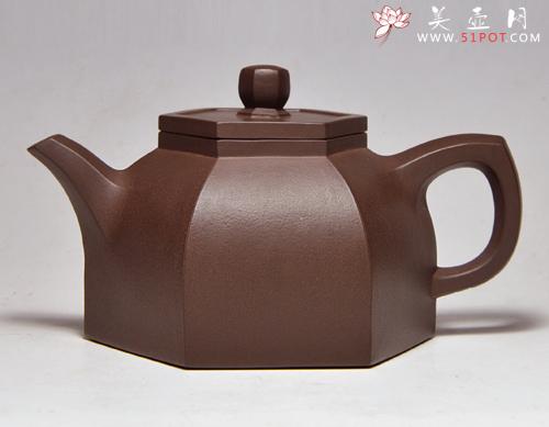 紫砂壶图片：六方 - 美壶网