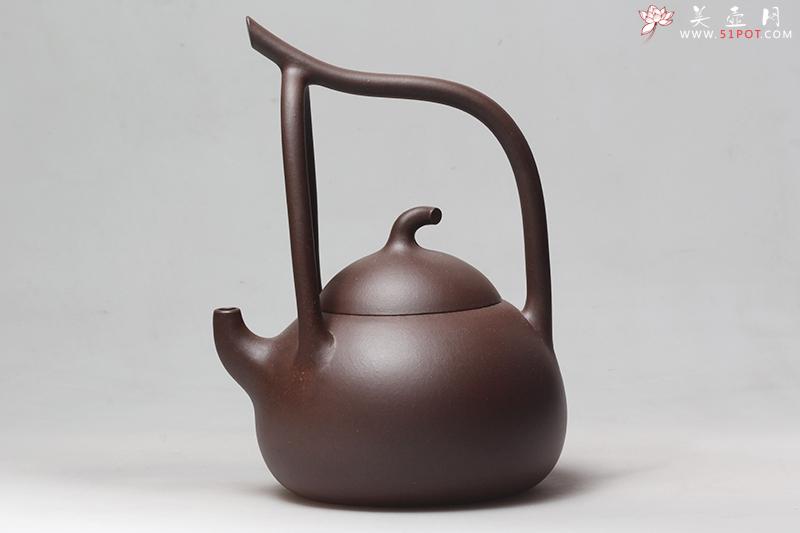 紫砂壶图片：匏瓜提梁 - 美壶网