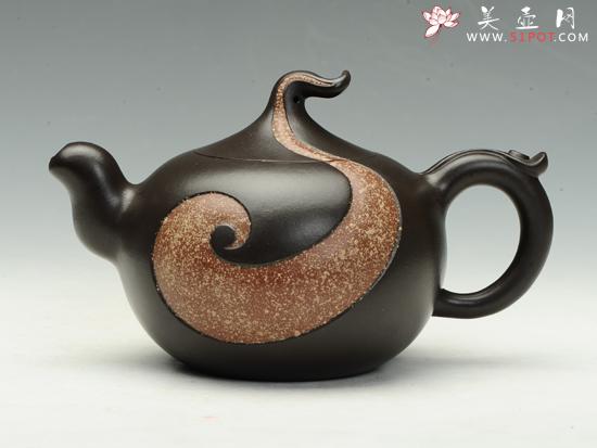 紫砂壶图片：高山流水 - 美壶网