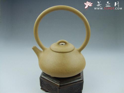 紫砂壶图片：提粱石瓢 - 美壶网