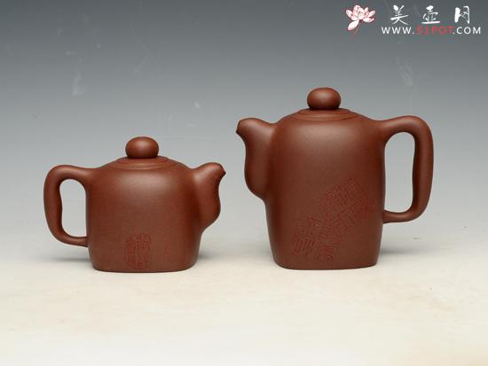 紫砂壶图片:玉玺系列 - 美壶网