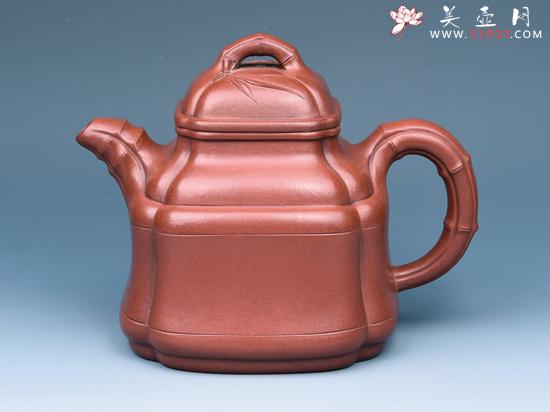 紫砂壶图片：竹鼎 - 美壶网