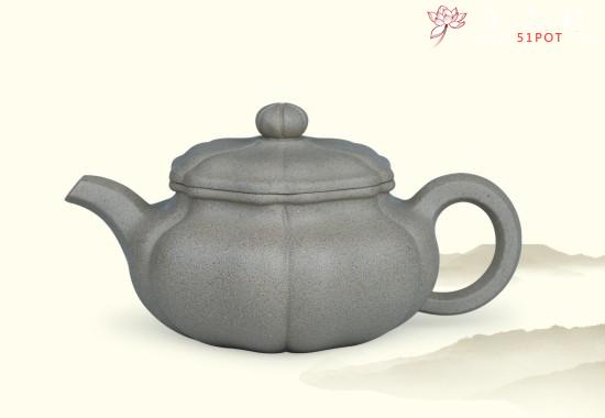 紫砂壶图片：葵仿古 - 美壶网