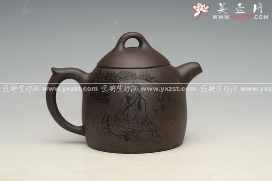紫砂壶图片：秦权 - 美壶网