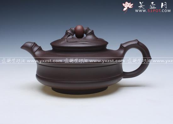 紫砂壶图片：逍遥竹 - 美壶网