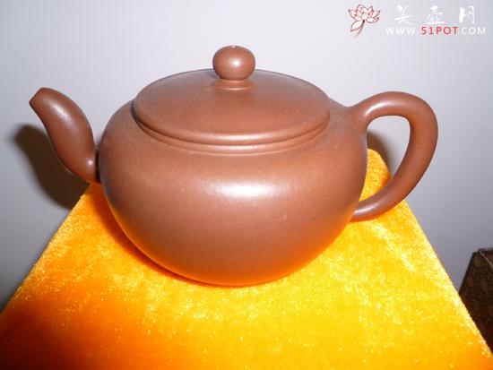 紫砂壶图片：平壶秋月 - 美壶网