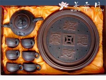 紫砂壶图片：招财进宝 - 美壶网