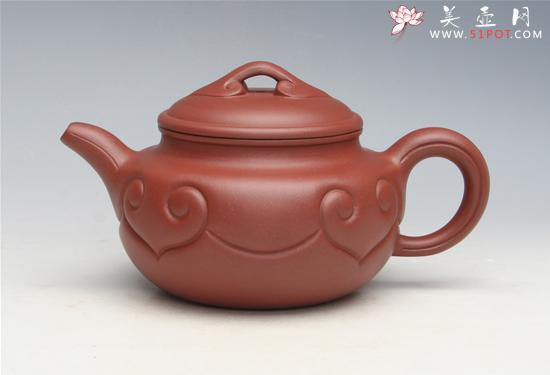 紫砂壶图片：仿古如意 - 美壶网