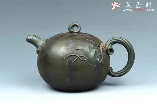 紫砂壶图片：西瓜壶 - 美壶网