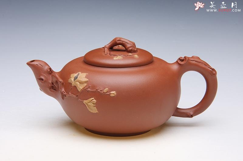 紫砂壶图片：玉兰花香 - 美壶网