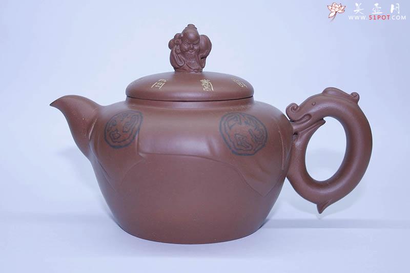 紫砂壶图片：万寿无疆 - 美壶网