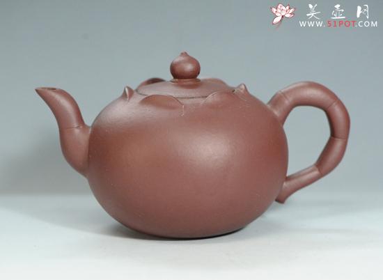紫砂壶图片：莲花 - 美壶网