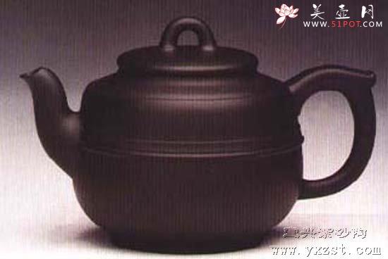 紫砂壶图片：朴玉壶 - 美壶网