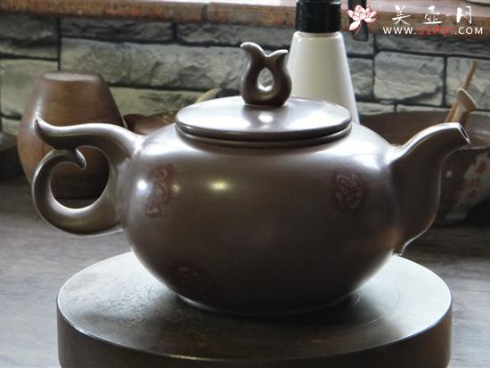 紫砂壶图片:爱心壶 - 美壶网