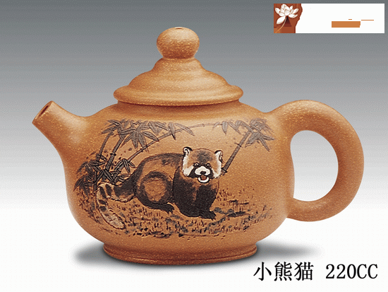 紫砂壶图片：小熊猫 - 美壶网