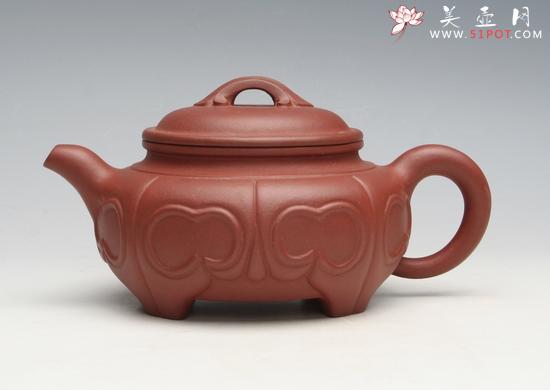 紫砂壶图片：仿古如意 - 美壶网