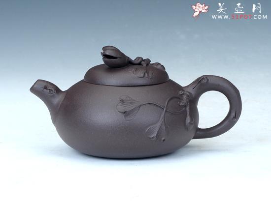 紫砂壶图片：开心果壶 - 美壶网