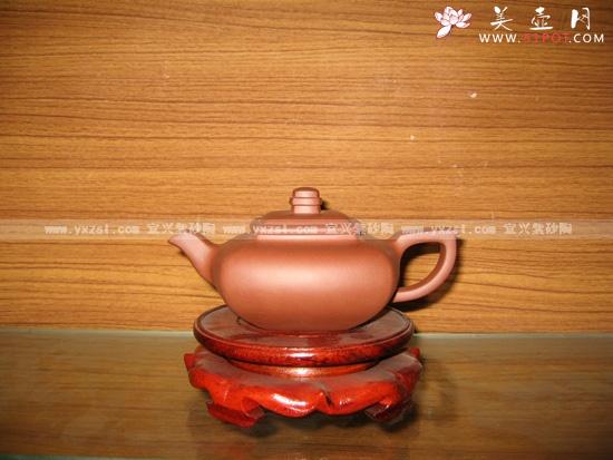 紫砂壶图片：四方飞鸿壶 - 美壶网