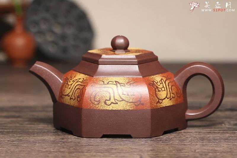 紫砂壶图片：六方汉风 - 美壶网