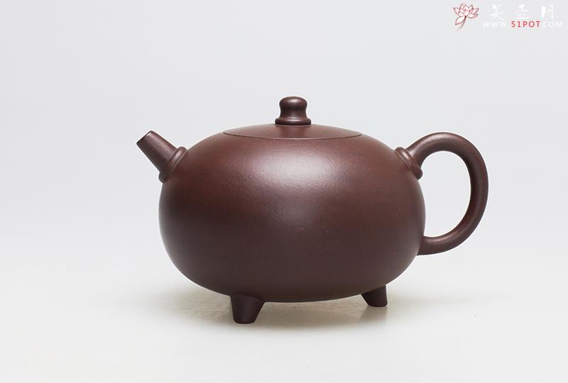 紫砂壶图片：三足熙圆 - 美壶网