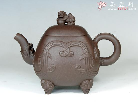 紫砂壶图片：欢天喜地 - 美壶网