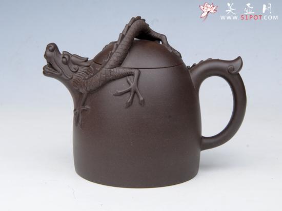 紫砂壶图片:太子龙 - 美壶网