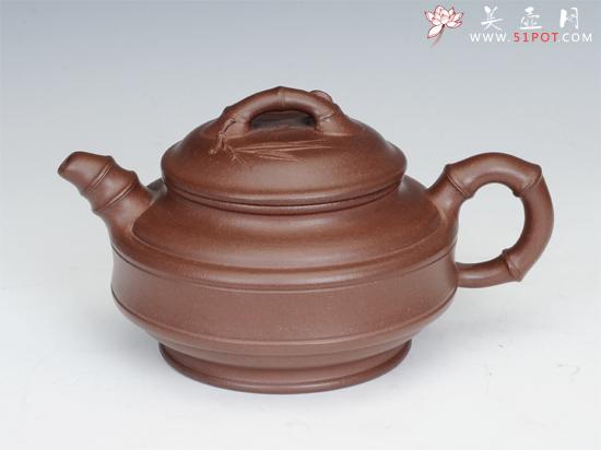 紫砂壶图片:竹鼓 - 美壶网