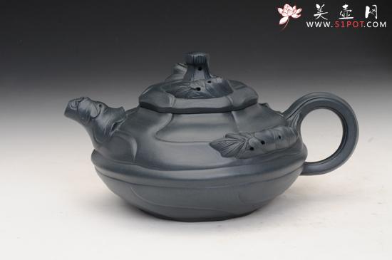 紫砂壶图片：风卷葵 - 美壶网