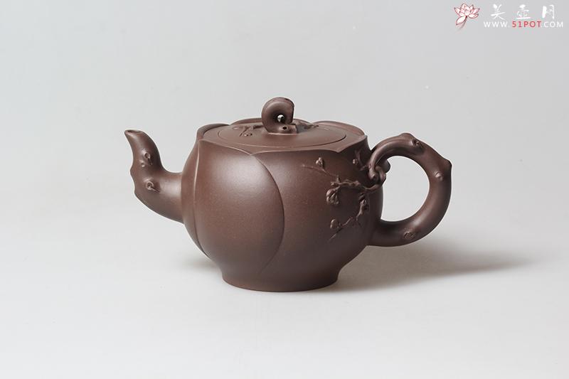 紫砂壶图片：梅花 - 美壶网