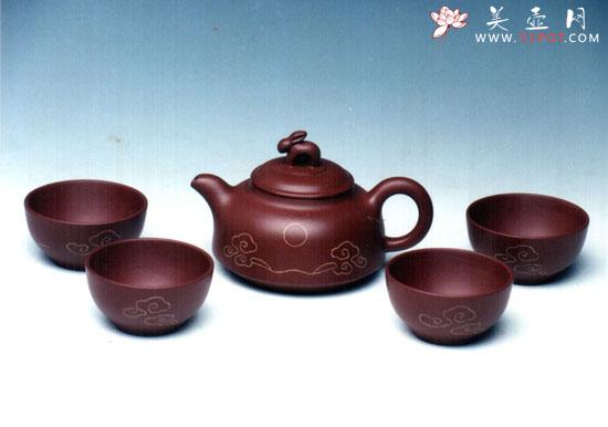 紫砂壶图片：玉兔 - 美壶网