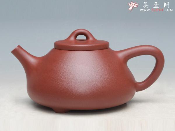 紫砂壶图片：石 瓢（全手工）（紫泥） - 美壶网