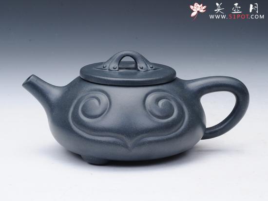 紫砂壶图片：如意石瓢 280CC - 美壶网