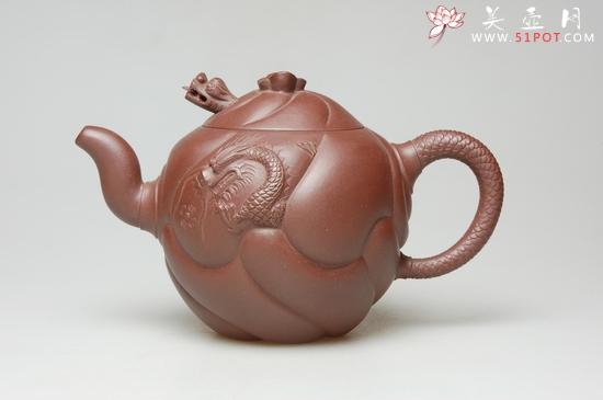 紫砂壶图片：鱼化龙 - 美壶网