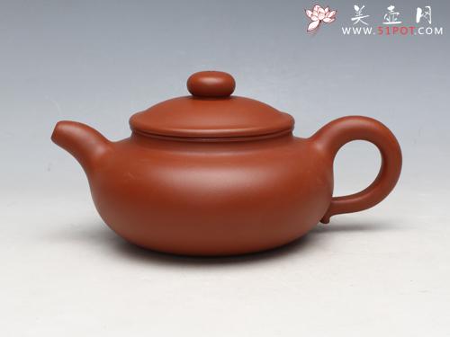 紫砂壶图片:朱泥大仿古 容量:400CC - 美壶网