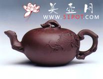 紫砂壶图片：鲤尤葡萄 - 美壶网