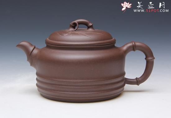 紫砂壶图片：竹节 - 美壶网