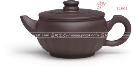 紫砂壶图片：菱花壶 - 美壶网