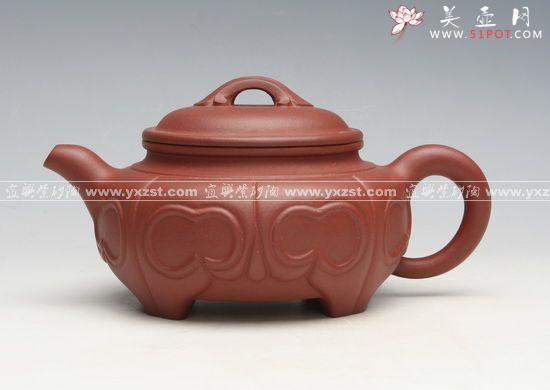 紫砂壶图片：仿古如意 - 美壶网