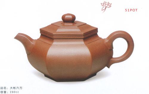 紫砂壶图片：大彬六方 - 美壶网