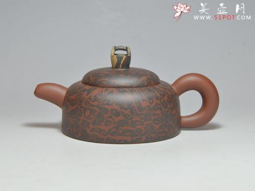 紫砂壶图片： 古井友情  300CC  绞泥 - 美壶网