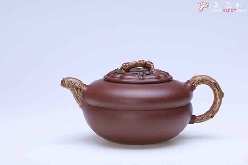 紫砂壶图片：柿事如意 - 美壶网