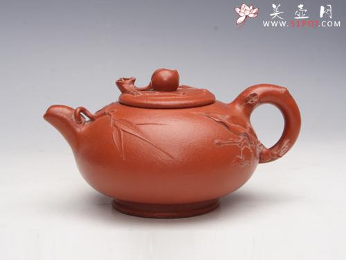 紫砂壶图片:寿桃 - 美壶网