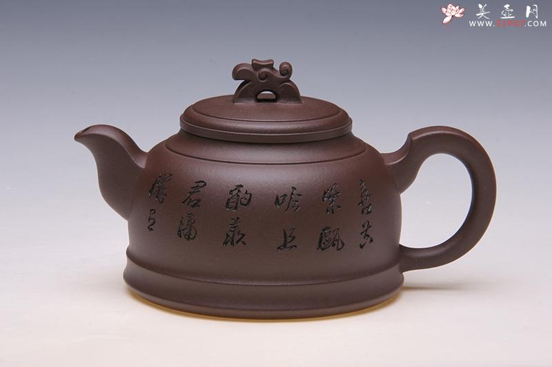 紫砂壶图片：如意玉佩壶 - 美壶网