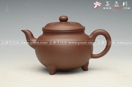 紫砂壶图片：大彬如意 - 美壶网